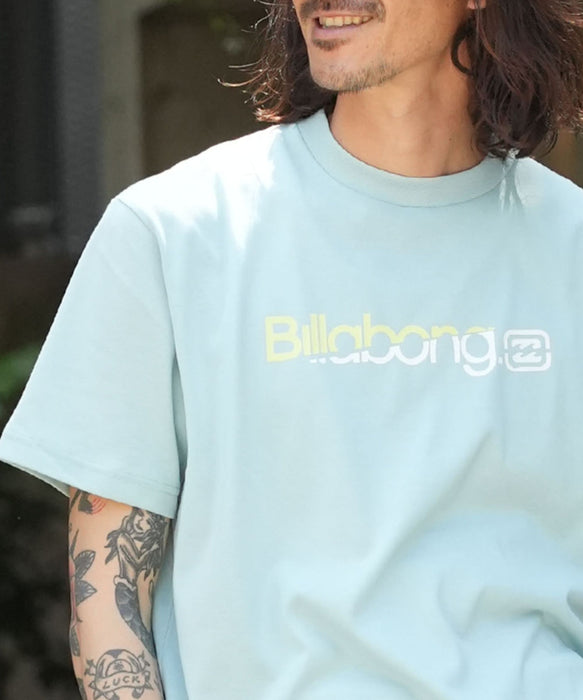 【直営店限定】BILLABONG メンズ スライスロゴ Tシャツ 【2026年夏モデル】