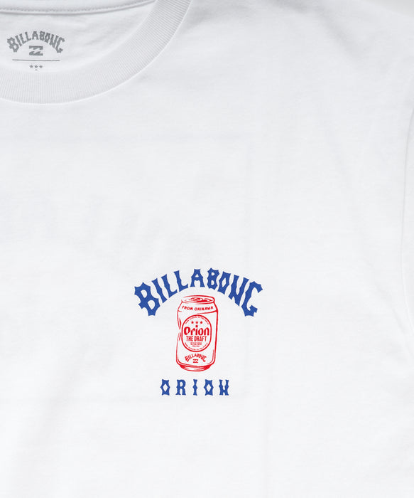 BILLABONG メンズ ARCH ORION 【ORION BEER x BILLABONG COLLECTION】【REGULAR FIT】Tシャツ 【2026年夏モデル】