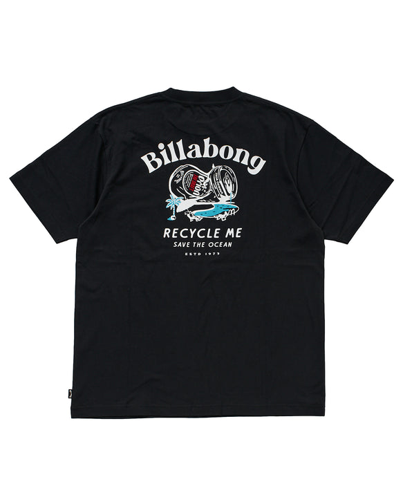 BILLABONG メンズ RECYCLE ME 【ORION BEER x BILLABONG COLLECTION】【OVER FIT】Tシャツ 【2026年夏モデル】