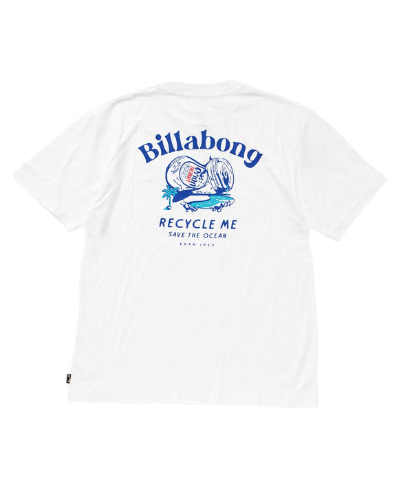 BILLABONG メンズ RECYCLE ME 【ORION BEER x BILLABONG COLLECTION】【OVER FIT】Tシャツ 【2026年夏モデル】