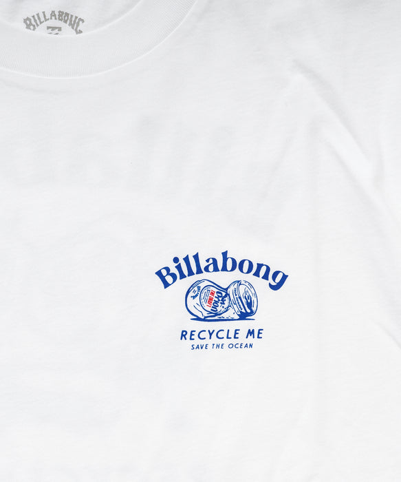 BILLABONG メンズ RECYCLE ME 【ORION BEER x BILLABONG COLLECTION】【OVER FIT】Tシャツ 【2026年夏モデル】