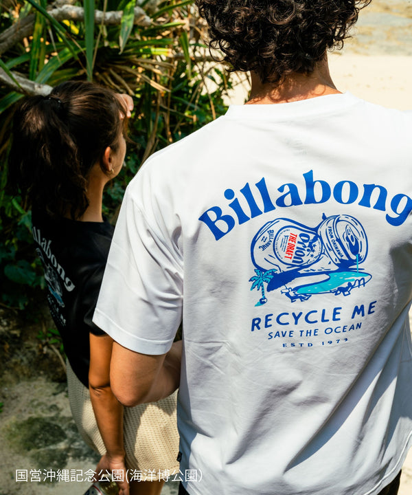 BILLABONG メンズ RECYCLE ME 【ORION BEER x BILLABONG COLLECTION】【OVER FIT】Tシャツ 【2026年夏モデル】