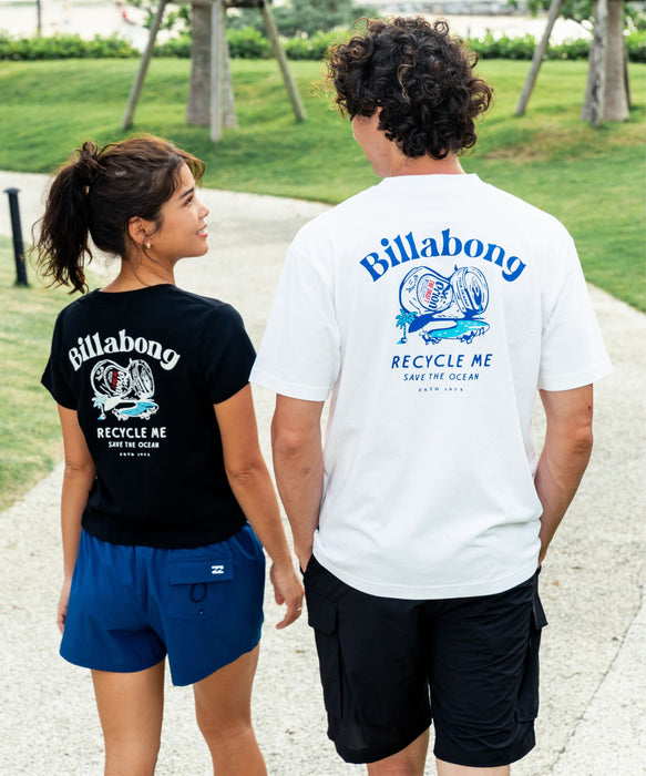BILLABONG ウィメンズ RECYCLE ME【ORION BEER x BILLABONG COLLECTION】【BABY FIT
】 Tシャツ 【2026年夏モデル】