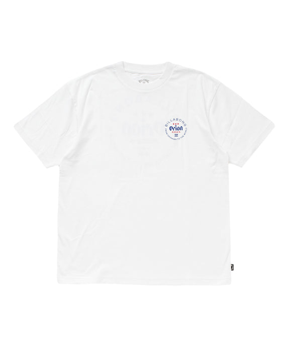 BILLABONG メンズ ORION CIRCLE 【ORION BEER x BILLABONG COLLECTION】【OVER FIT】Tシャツ 【2026年夏モデル】