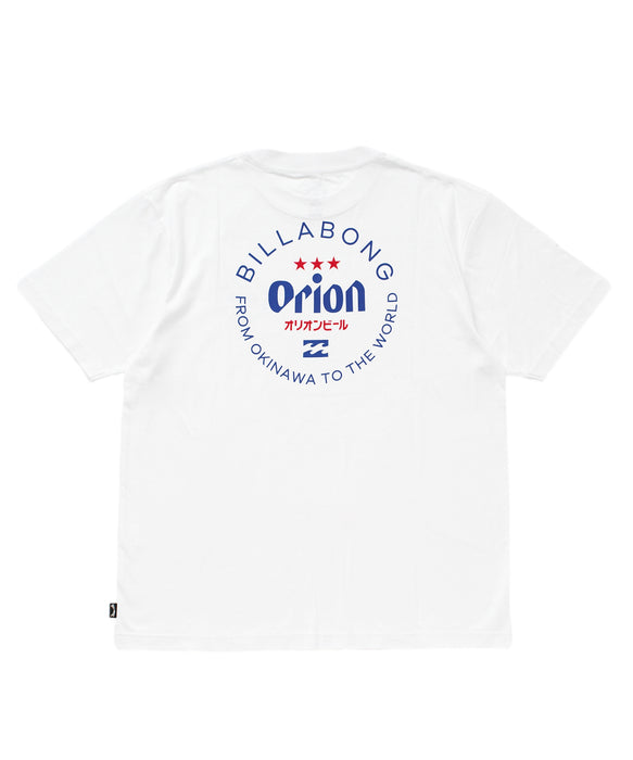 BILLABONG メンズ ORION CIRCLE 【ORION BEER x BILLABONG COLLECTION】【OVER FIT】Tシャツ 【2026年夏モデル】