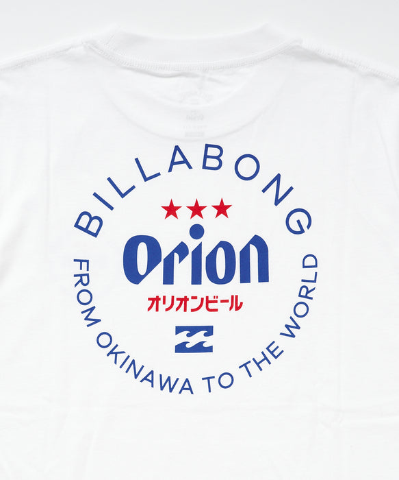 BILLABONG メンズ ORION CIRCLE 【ORION BEER x BILLABONG COLLECTION】【OVER FIT】Tシャツ 【2026年夏モデル】