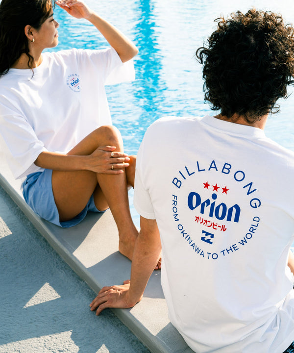 BILLABONG メンズ ORION CIRCLE 【ORION BEER x BILLABONG COLLECTION】【OVER FIT】Tシャツ 【2026年夏モデル】