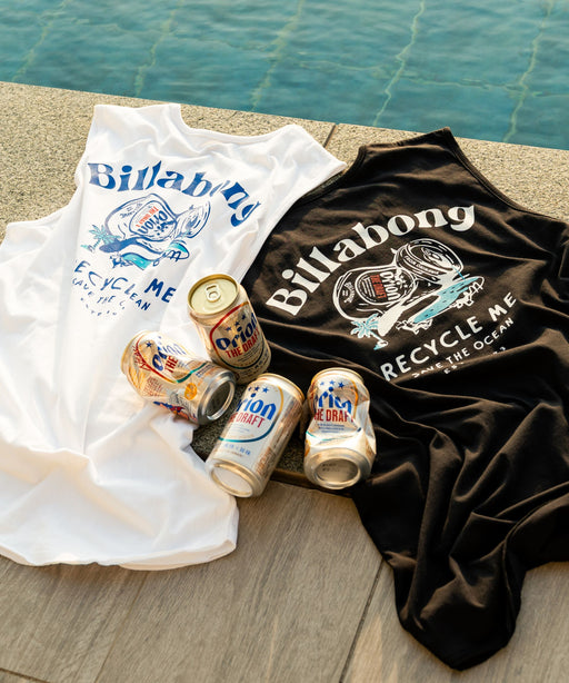 BILLABONG ORION ビラボン オリオンビール　タンクトップ BILLABONG メンズ RECYCLE ME 【ORION BEER x BILLABONG COLLECTION