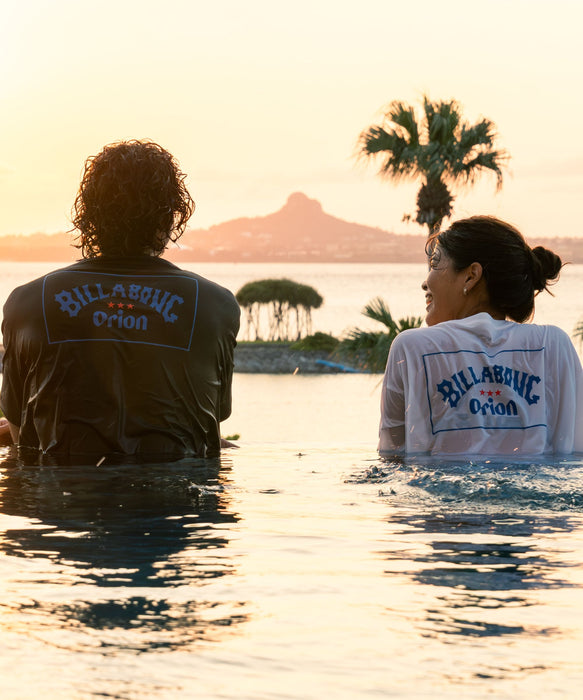 BILLABONG メンズ ARCH ORION SURF FLEX 【OVER FIT】【ORION BEER x BILLABONG COLLECTION】Tシャツ 【2026年夏モデル】