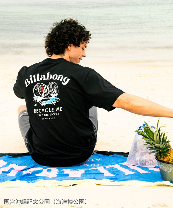 BILLABONG メンズ RECYCLE ME SURF FLEX【OVER FIT】【ORION BEER x BILLABONG COLLECTION】Tシャツ 【2026年夏モデル】