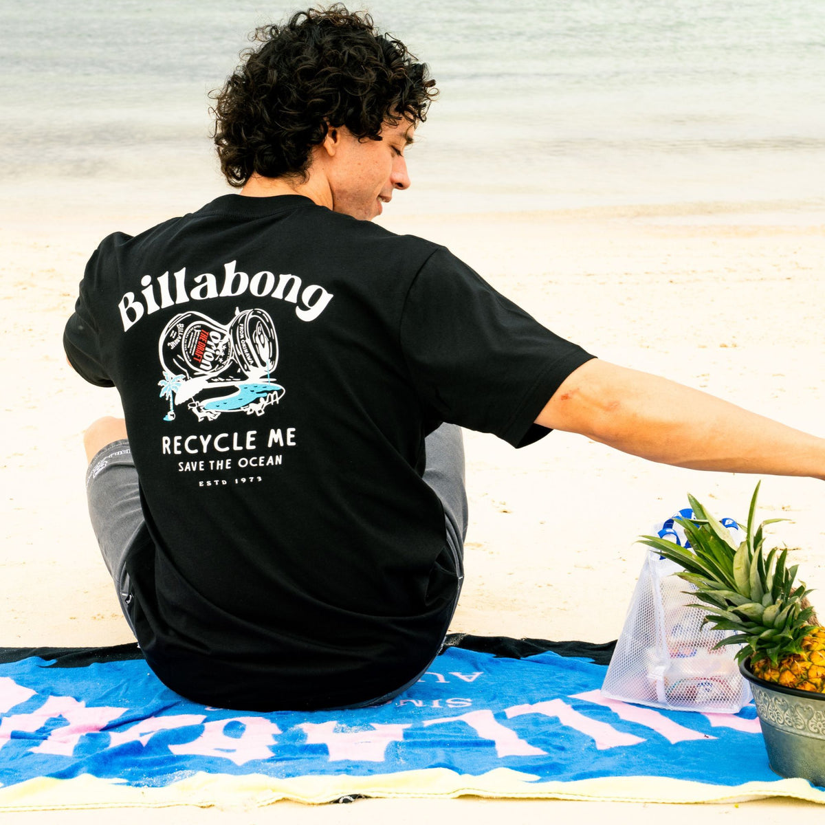 BILLABONG メンズ RECYCLE ME SURF FLEX【OVER FIT】【ORION BEER x
