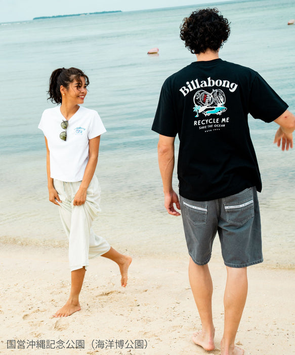 BILLABONG メンズ RECYCLE ME SURF FLEX【OVER FIT】【ORION BEER x BILLABONG COLLECTION】Tシャツ 【2026年夏モデル】