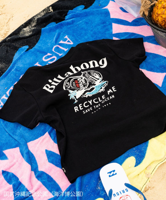 BILLABONG メンズ RECYCLE ME SURF FLEX【OVER FIT】【ORION BEER x BILLABONG COLLECTION】Tシャツ 【2026年夏モデル】