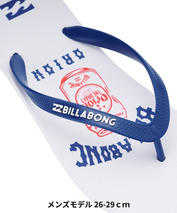 BILLABONG メンズ ORION THONGS 【ORION BEER x BILLABONG COLLECTION】ビーチサンダル 【2026年夏モデル】