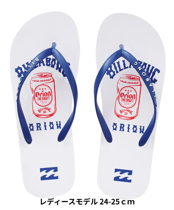 BILLABONG メンズ ORION THONGS 【ORION BEER x BILLABONG COLLECTION】ビーチサンダル 【2026年夏モデル】