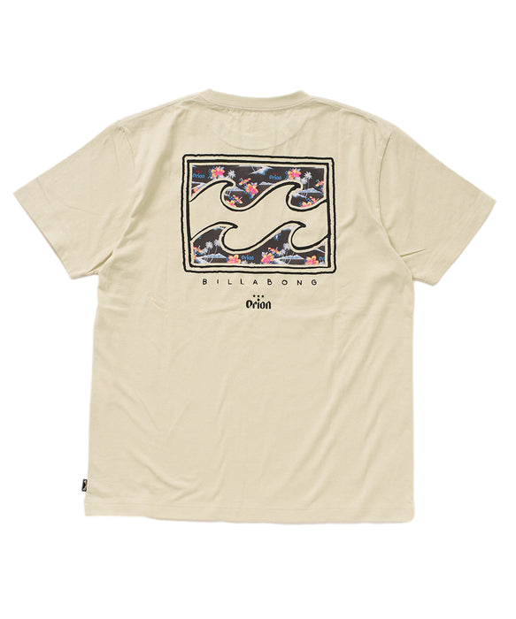 BILLABONG メンズ ADRIFT ORION 【ORION BEER x BILLABONG COLLECTION】【REGULAR FIT】Tシャツ 【2026年夏モデル】