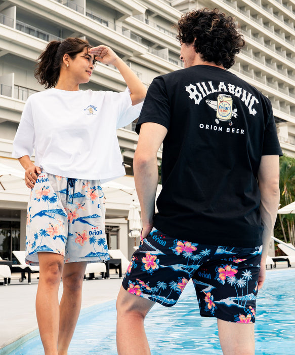 BILLABONG メンズ ORION CHARA 【ORION BEER x BILLABONG COLLECTION】【REGULAR FIT】Tシャツ 【2026年夏モデル】
