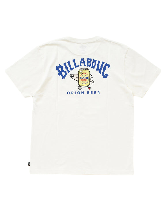 BILLABONG メンズ ORION CHARA 【ORION BEER x BILLABONG COLLECTION】【REGULAR FIT】Tシャツ 【2026年夏モデル】
