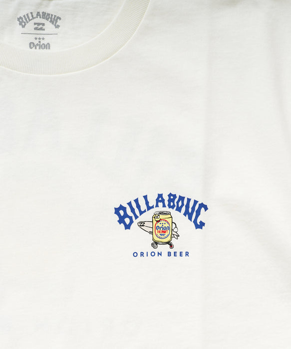 BILLABONG メンズ ORION CHARA 【ORION BEER x BILLABONG COLLECTION】【REGULAR FIT】Tシャツ 【2026年夏モデル】
