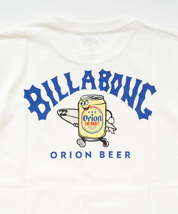 BILLABONG メンズ ORION CHARA 【ORION BEER x BILLABONG COLLECTION】【REGULAR FIT】Tシャツ 【2026年夏モデル】