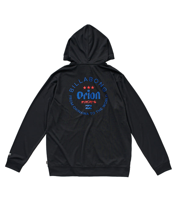 BILLABONG メンズ RASH ZIP HOOD 【ORION BEER x BILLABONG COLLECTION】ジップラッシュガード 【2026年夏モデル】