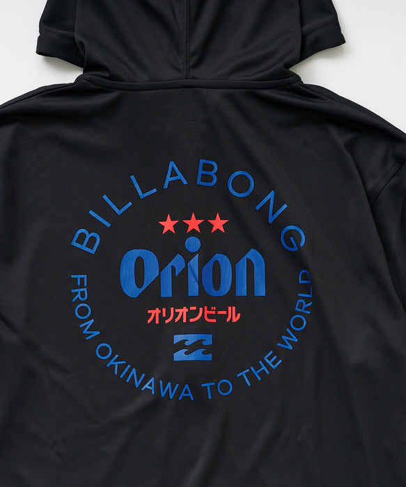 BILLABONG メンズ RASH ZIP HOOD 【ORION BEER x BILLABONG COLLECTION】ジップラッシュガード 【2026年夏モデル】
