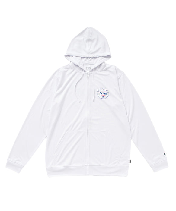 BILLABONG メンズ RASH ZIP HOOD 【ORION BEER x BILLABONG COLLECTION】ジップラッシュガード 【2026年夏モデル】