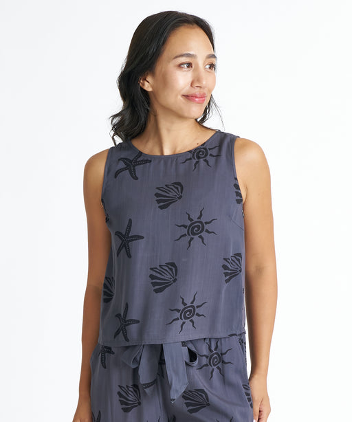 BILLABONG ウィメンズ BEACH LIVIN TANK 半袖シャツ 【2026年夏モデル】 BLK / M