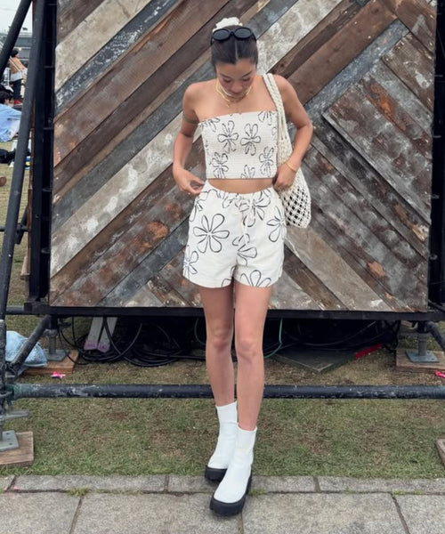 SALE】BILLABONG ウィメンズ WANDERER SHORT GOOD LIFE PRINT ショート