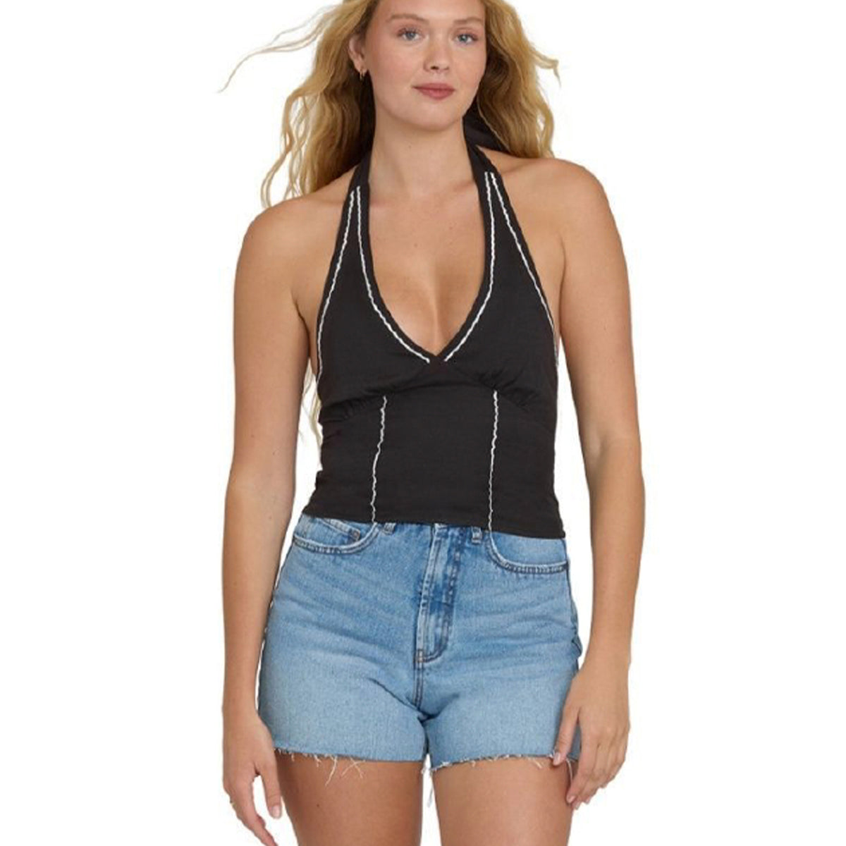 ヴィヴィアン　ボーダー　スカル　タンクトップ 直営店限定】BILLABONG ウィメンズ SUNNY SOMETIMES タンクトップ