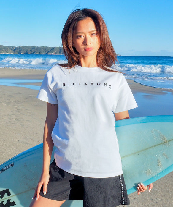 BILLABONG ウィメンズ 【接触超冷感・UVカット】【BOY FIT】BASIC LOGO BOY FIT COOL TEE Tシャツ 【2026年夏モデル】