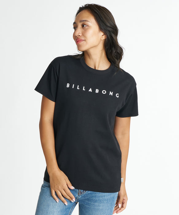 BILLABONG ウィメンズ BASIC LOGO BOY FIT COOL TEE Tシャツ 【2026年夏モデル】 BPB / L