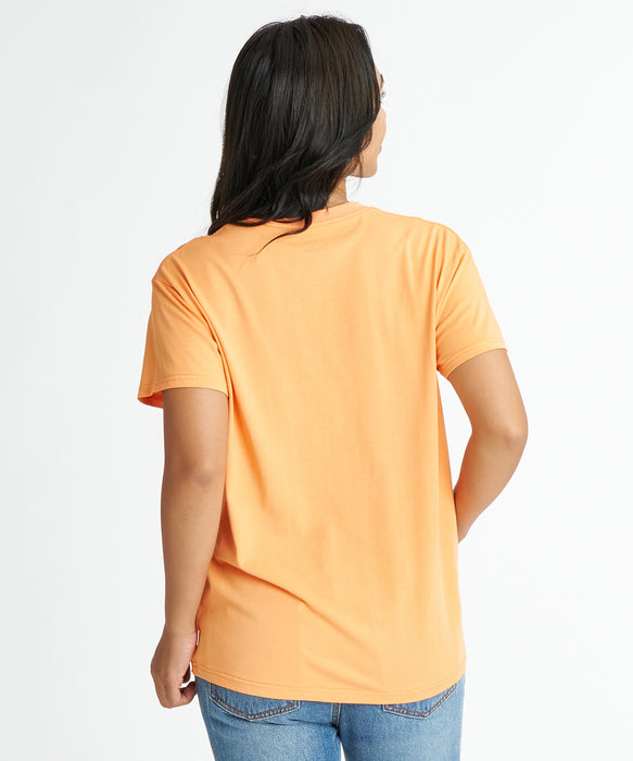 BILLABONG ウィメンズ BASIC LOGO BOY FIT COOL TEE Tシャツ 【2026年夏モデル】 SUM / L