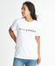 BILLABONG ウィメンズ BASIC LOGO BOY FIT COOL TEE Tシャツ 【2026年夏モデル】 WHT / L