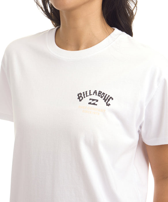BILLABONG ウィメンズ SQUARE BOY FIT TEE Tシャツ 【2026年夏モデル】 WHT / L