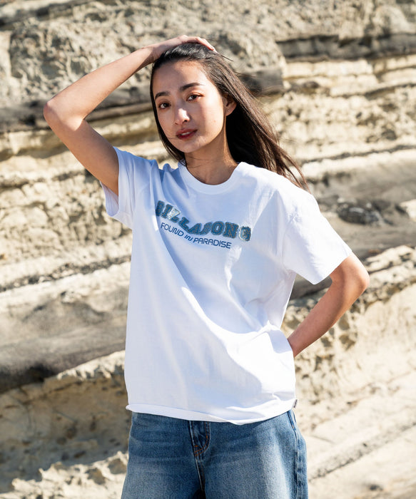 BILLABONG ウィメンズ 【抗菌・防臭】【BOY FIT】DENIM APPRIQUE BOY FIT TEE Tシャツ 【2026年夏モデル】