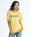 BILLABONG ウィメンズ DENIM APPRIQUE BOY FIT TEE Tシャツ 【2026年夏モデル】 BAN / L