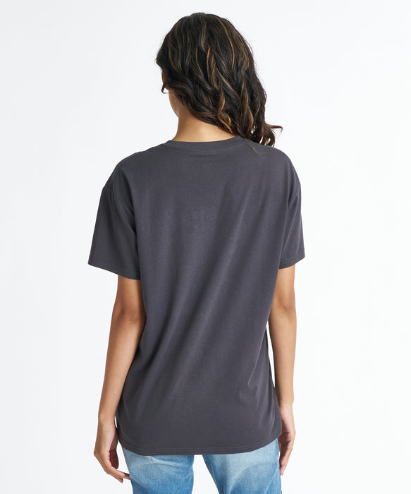 BILLABONG ウィメンズ DENIM APPRIQUE BOY FIT TEE Tシャツ 【2026年夏モデル】 OFB / L