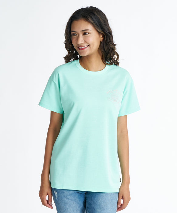 BILLABONG ウィメンズ SUMMER ICONS BOY FIT COOL TEE Tシャツ 【2026年夏モデル】 JAD / L