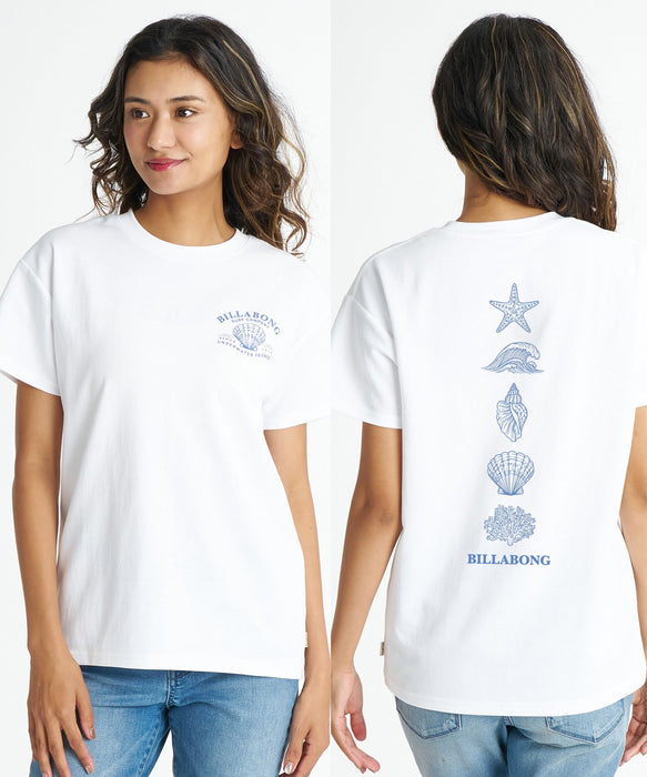 BILLABONG ウィメンズ 【接触超冷感・UVカット】【BOY FIT】
SUMMER ICONS BOY FIT COOL TEE Tシャツ 【2026年夏モデル】