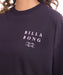 BILLABONG ウィメンズ SERIF CLEAN LOGO MEDIUM LOOSE TEE Tシャツ 【2026年夏モデル】 BLK / M