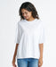 BILLABONG ウィメンズ SERIF CLEAN LOGO MEDIUM LOOSE TEE Tシャツ 【2026年夏モデル】 WHT / M