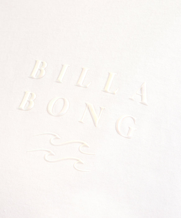 BILLABONG ウィメンズ SERIF CLEAN LOGO MEDIUM LOOSE TEE Tシャツ 【2026年夏モデル】 WHT / M