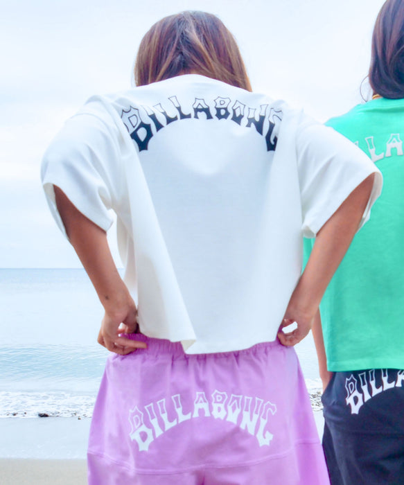 BILLABONG ウィメンズ 【接触超冷感・UVカット】【LOOSE CROPPED】HORIZON ARCH LOOSE CROPPED COOL TEE Tシャツ 【2026年夏モデル】