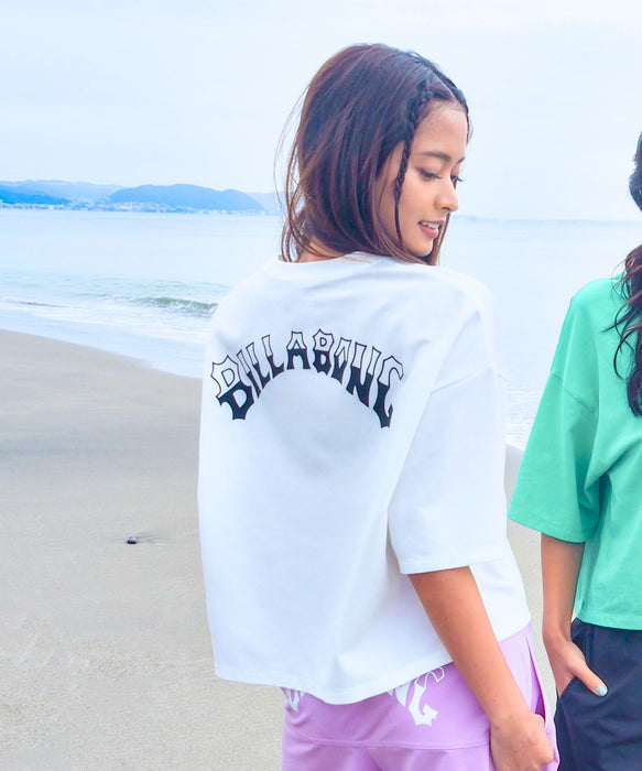 BILLABONG ウィメンズ 【接触超冷感・UVカット】【LOOSE CROPPED】HORIZON ARCH LOOSE CROPPED COOL TEE Tシャツ 【2026年夏モデル】