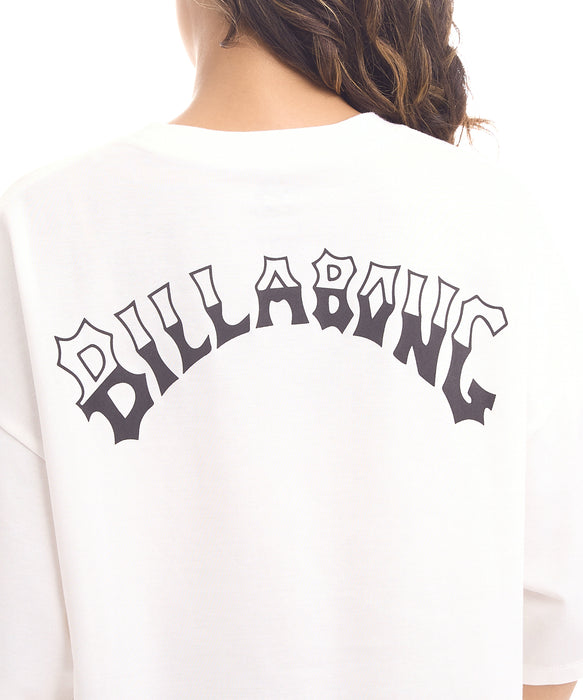 BILLABONG ウィメンズ HORIZON ARCH LOOSE CROPPED COOL TEE Tシャツ 【2026年夏モデル】 SCS / M