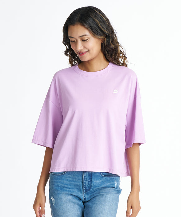 BILLABONG ウィメンズ HORIZON ARCH LOOSE CROPPED COOL TEE Tシャツ 【2026年夏モデル】 VGV / M