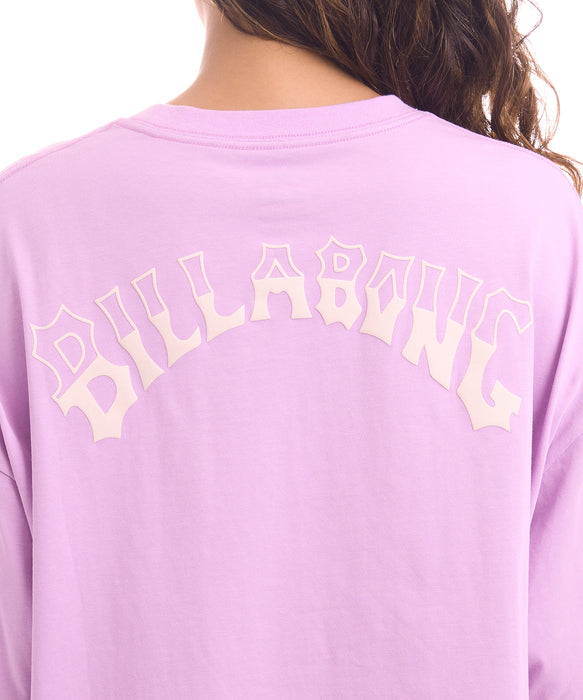 BILLABONG ウィメンズ HORIZON ARCH LOOSE CROPPED COOL TEE Tシャツ 【2026年夏モデル】 VGV / M