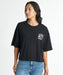 BILLABONG ウィメンズ RHOMBUS LOOSE CROPPED COOL DRY TEE Tシャツ 【2026年夏モデル】 BLK / M