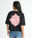 BILLABONG ウィメンズ RHOMBUS LOOSE CROPPED COOL DRY TEE Tシャツ 【2026年夏モデル】 BLK / M